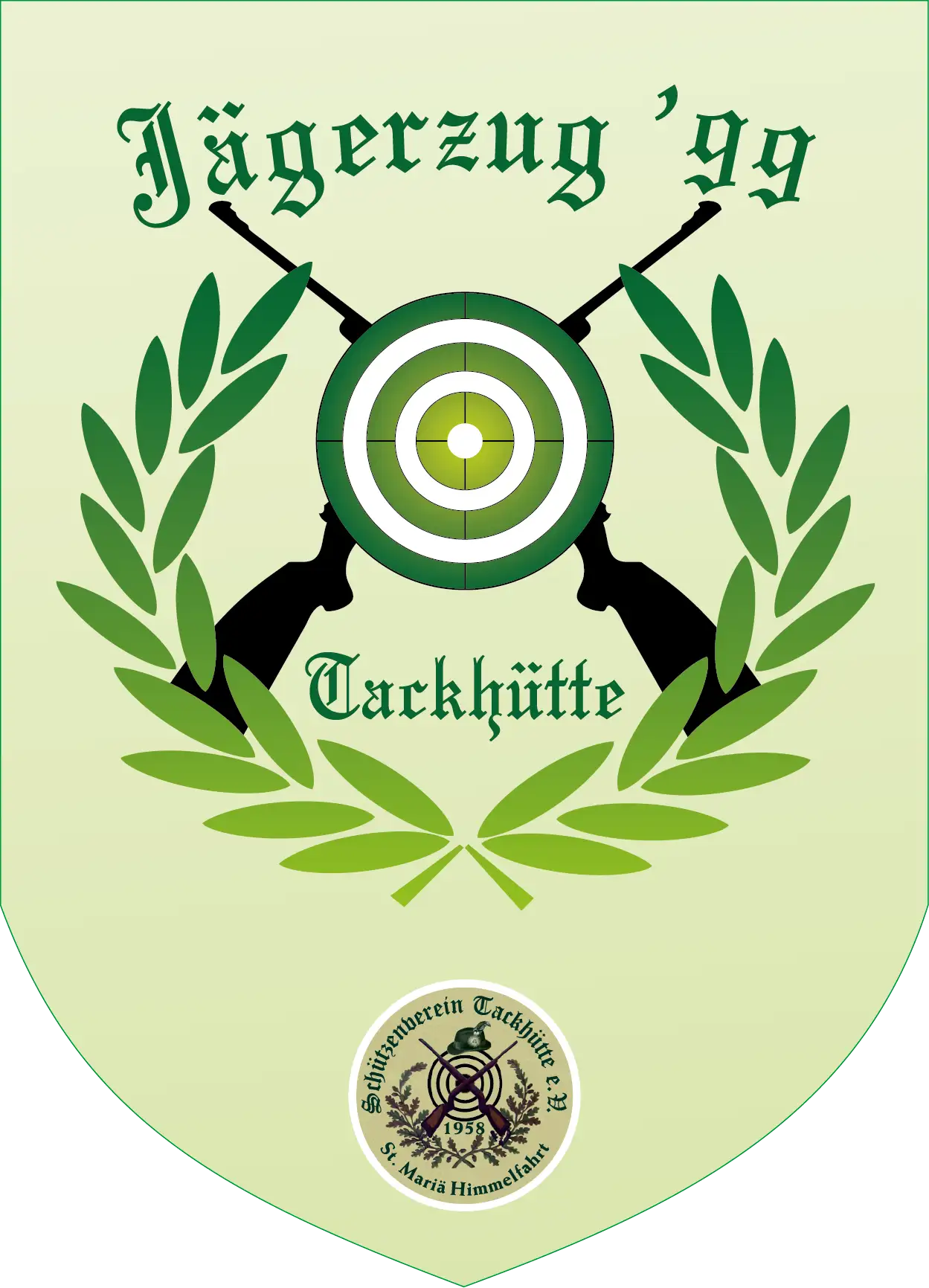 Logo des Schützenzug Jägerzug 99 Tackhütte