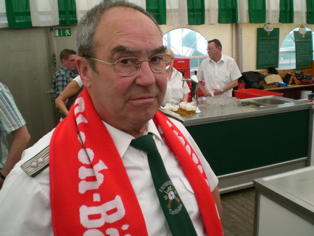 Foto von Ehrenmitglied des Schützenverein Tackhütte Willi Schnitzler jun