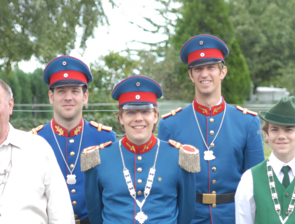 Foto von Jungkönig 2007 des Schützenverein Tackhütte Christian Borkner