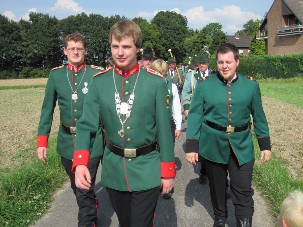 Foto von Jungkönig 2010 des Schützenverein Tackhütte Frank Schünzel