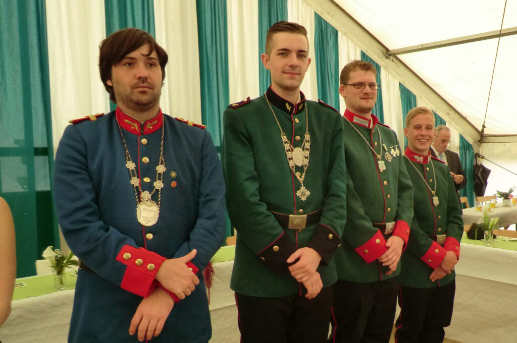 Foto von Jungkönig 2013 des Schützenverein Tackhütte Niklas Taube