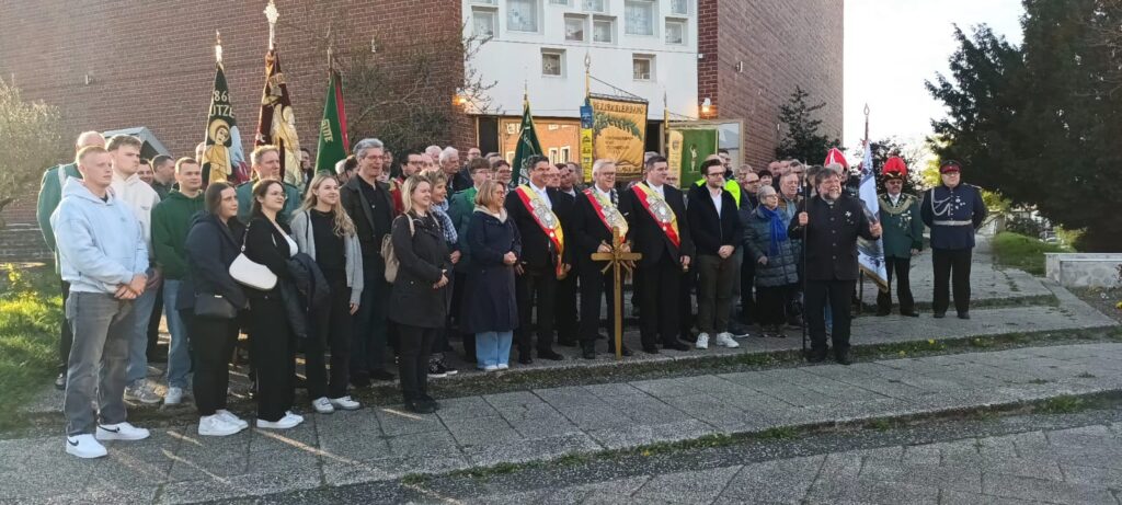 Der Schützenverein Tackhütte besucht die Schützenwallfahrt 2025 zum Marienheiligtum in Hehn.