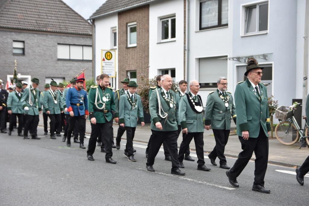 Der Schützenverein Tackhütte in Giesenkirchen 2025