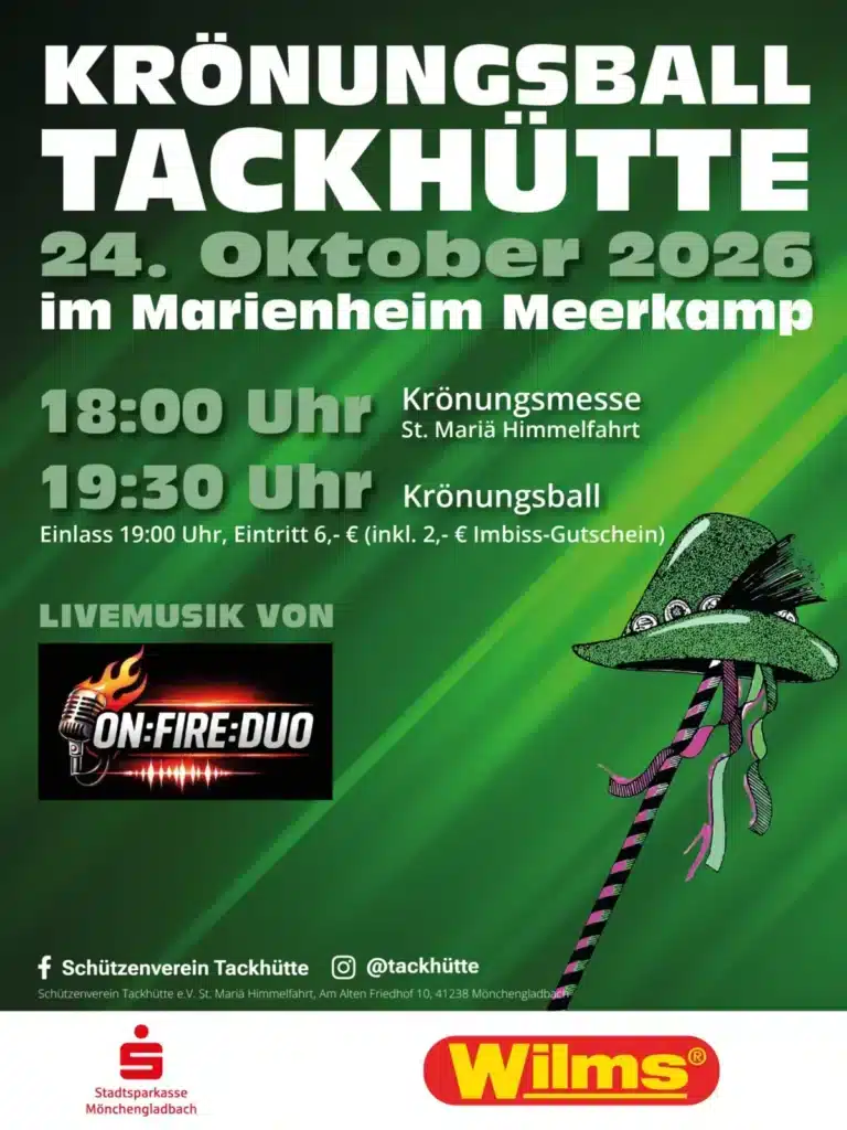 Krönungsball Tackhütte 2026